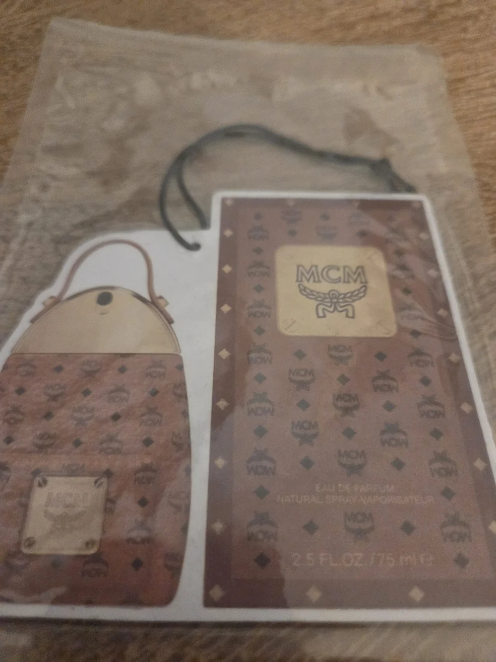 MCM Cognac Brown Monogram Air Freshener